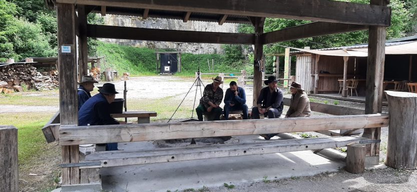 Unsere gemütliche Feuerstelle