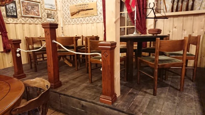Unsere Saloon Empore